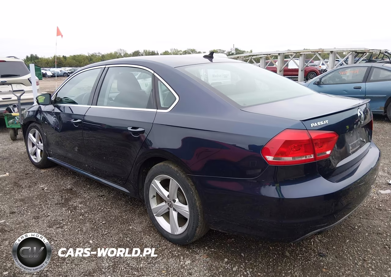 2014 Volkswagen Passat Se VIN:1VWBP7A36EC007074 - 3