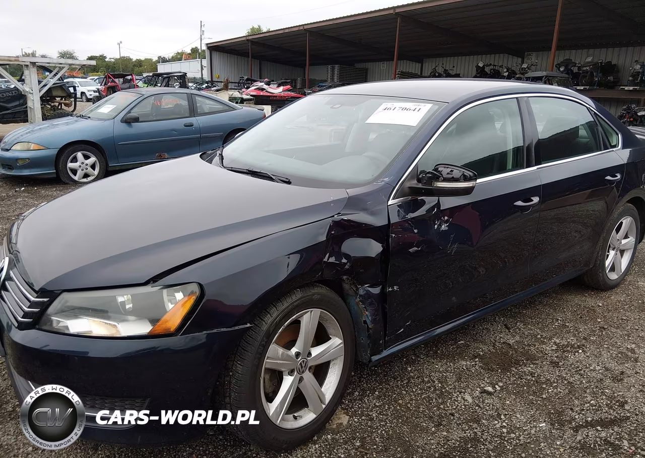 2014 Volkswagen Passat Se VIN:1VWBP7A36EC007074 - 6