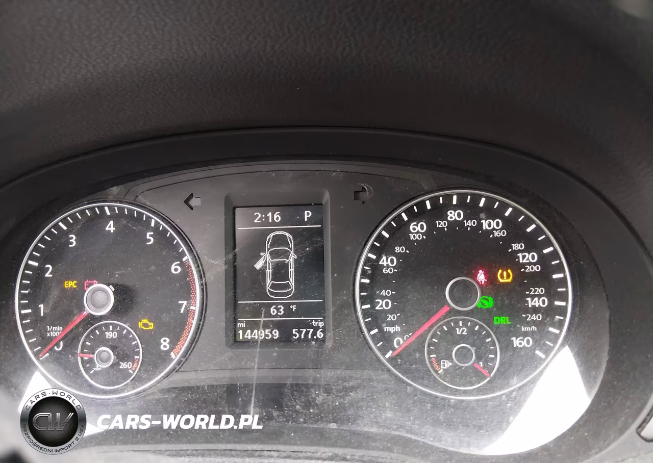 2014 Volkswagen Passat Se VIN:1VWBP7A36EC007074 - 7