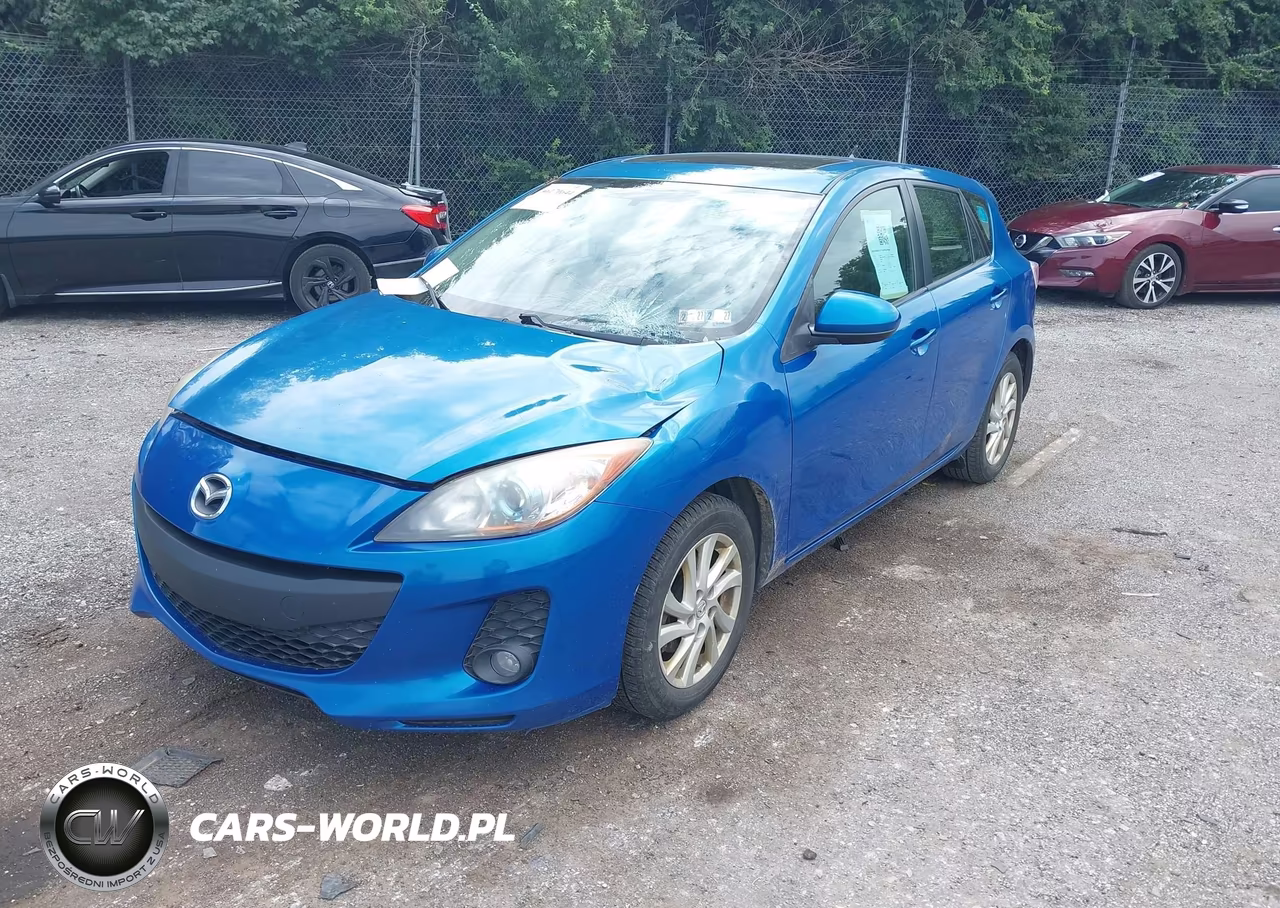 2012 Mazda Mazda3 I Touring VIN:JM1BL1L88C1612873 - 2