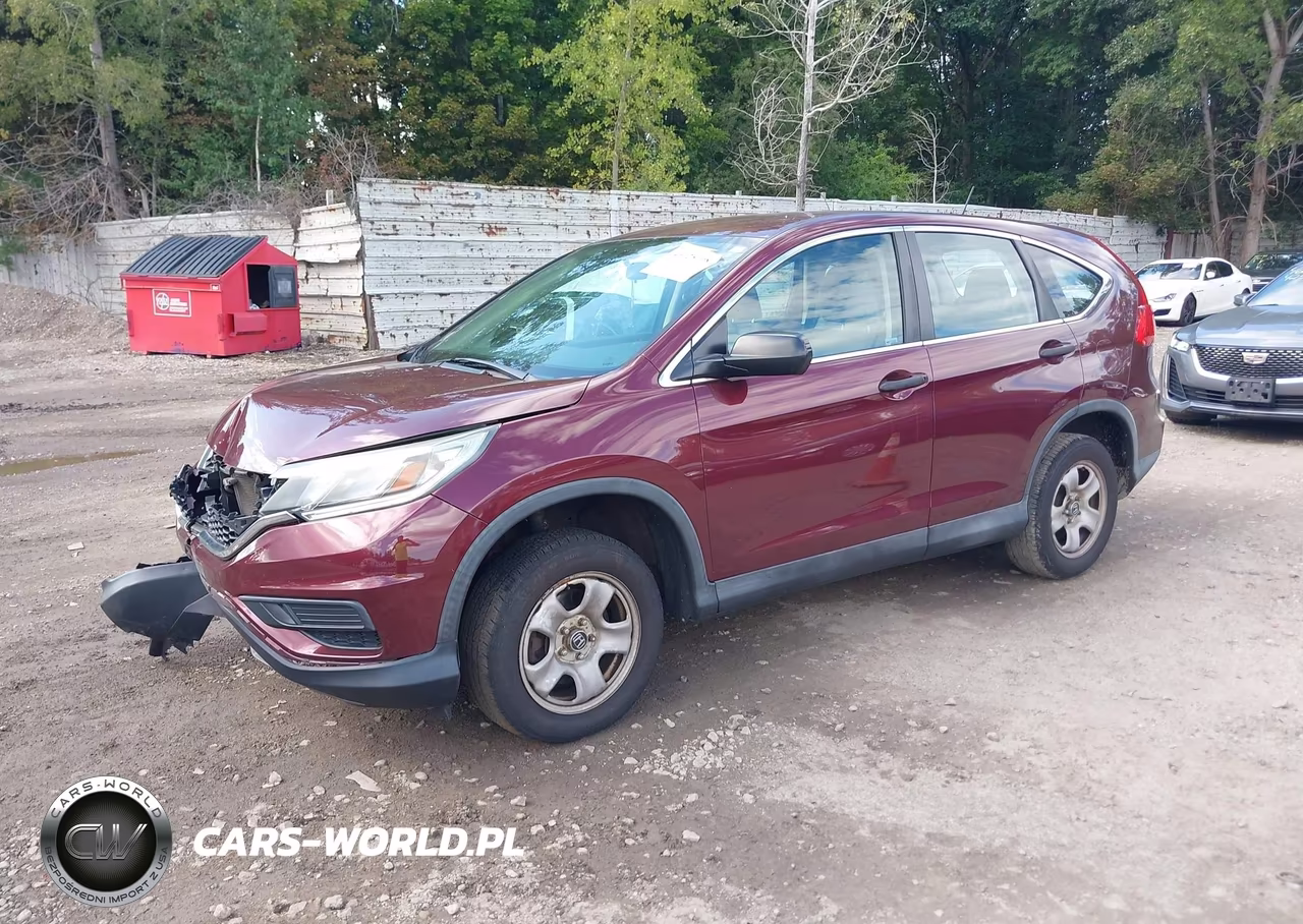 2015 Honda Cr-V Lx VIN:2HKRM4H34FH628673 - 2