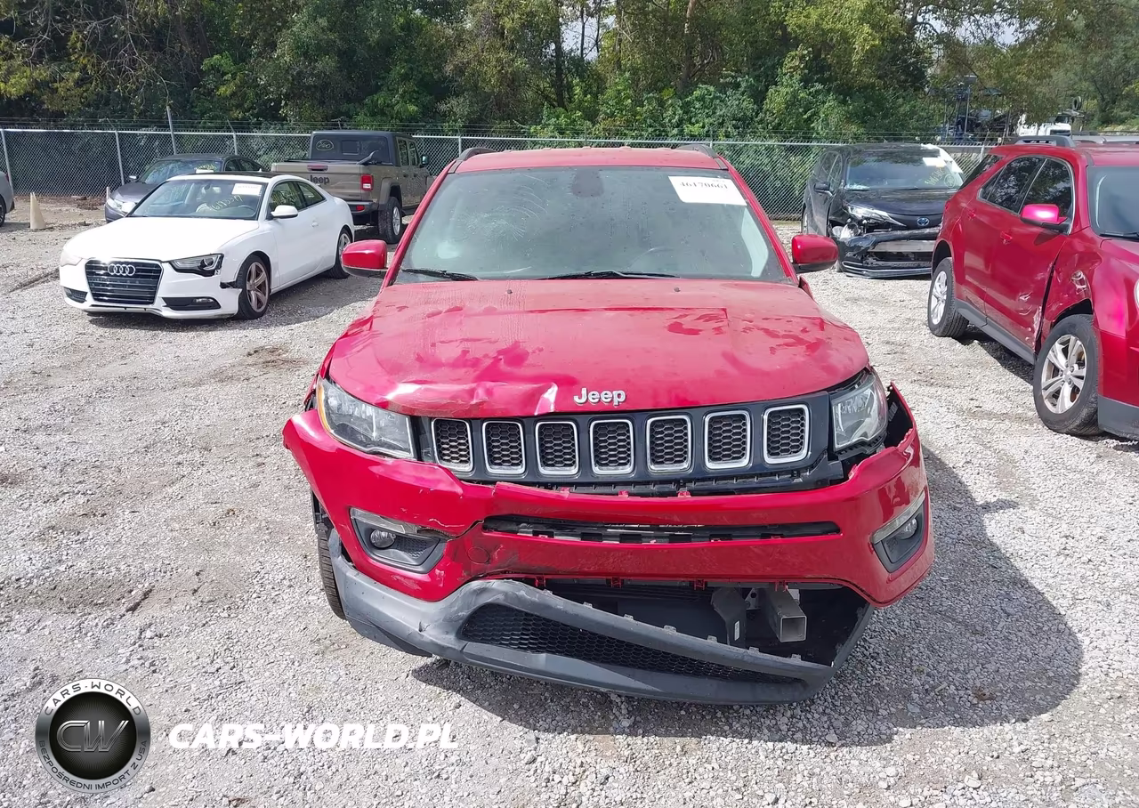 2018 Jeep Compass Latitude Fwd VIN:3C4NJCBBXJT194429 - 12