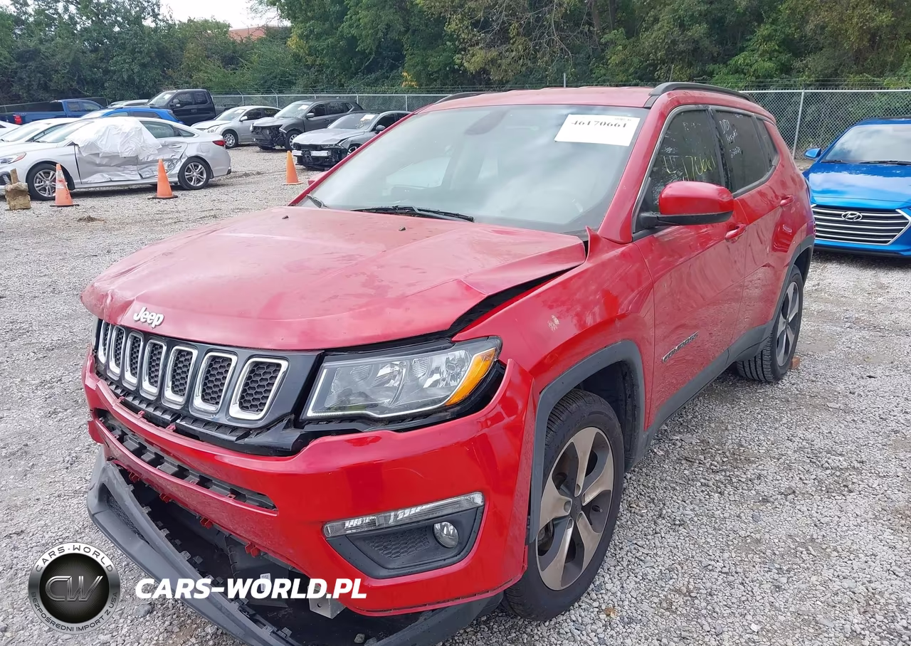 2018 Jeep Compass Latitude Fwd VIN:3C4NJCBBXJT194429 - 17