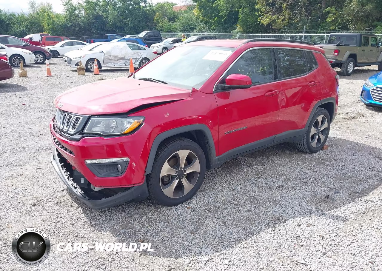 2018 Jeep Compass Latitude Fwd VIN:3C4NJCBBXJT194429 - 2