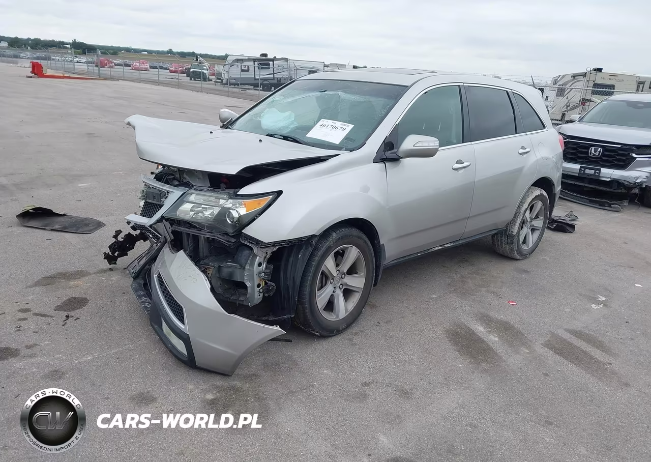 2011 Acura Mdx VIN:2HNYD2H22BH533338 - 2