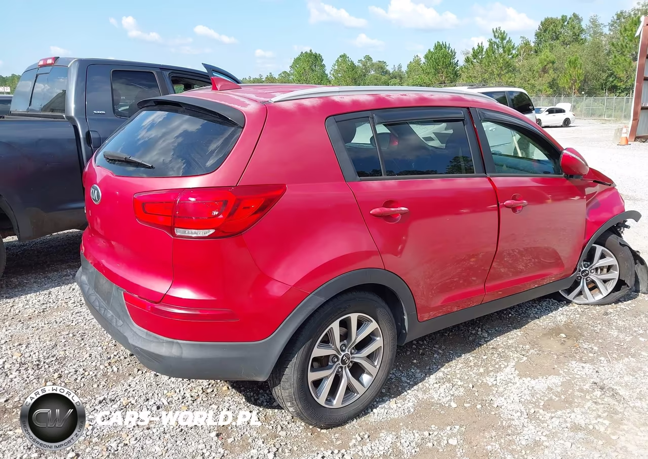 2015 Kia Sportage Lx VIN:KNDPB3AC8F7762401 - 4