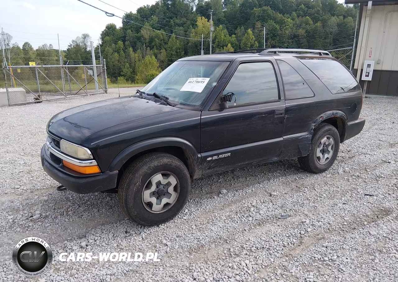 2001 Chevrolet Blazer Ls VIN:1GNCT18W91K123005 - 2