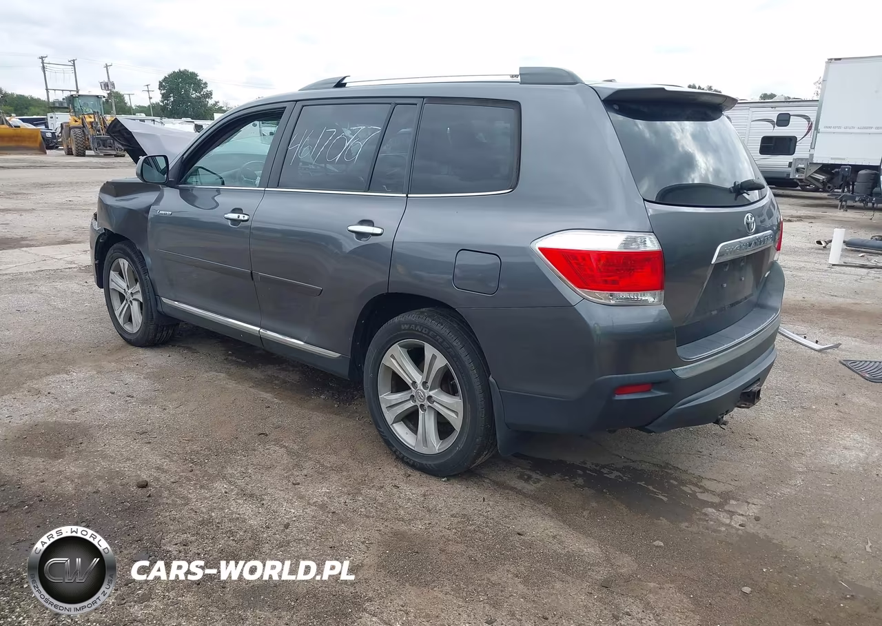 2012 Toyota Highlander Limited V6 VIN:5TDDK3EH0CS095043 - 3