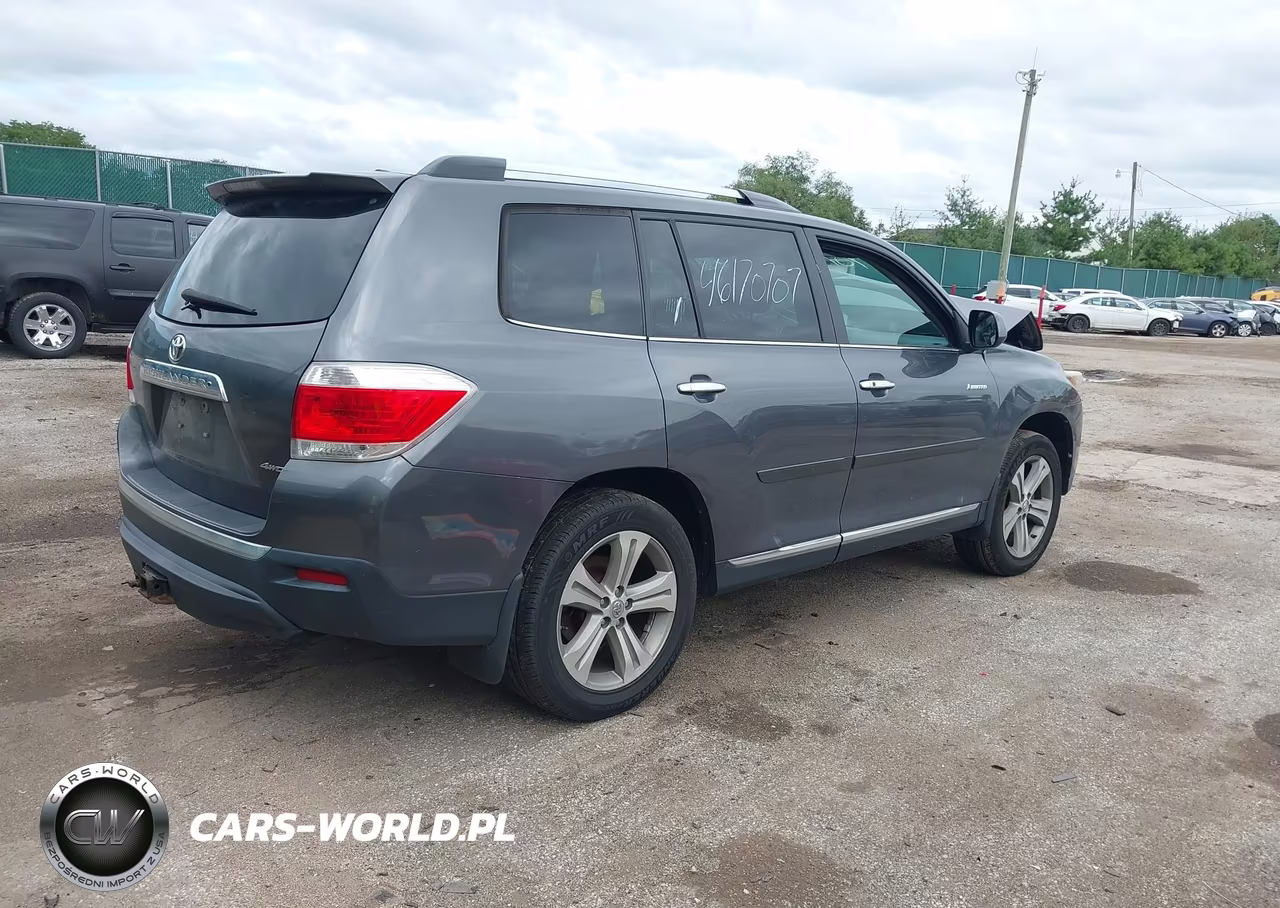 2012 Toyota Highlander Limited V6 VIN:5TDDK3EH0CS095043 - 4