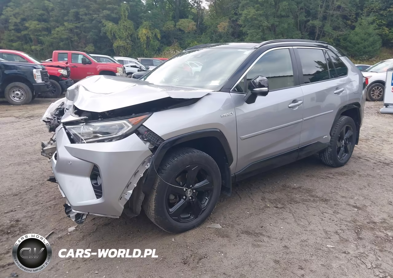 2019 Toyota Rav4 Hybrid Xse VIN:JTMEWRFV8KD518400 - 2