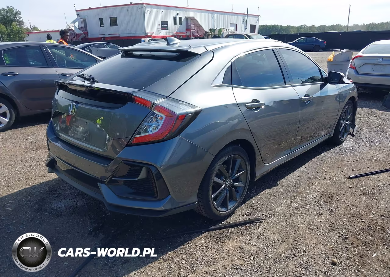 2021 Honda Civic Ex VIN:SHHFK7H67MU422214 - 4