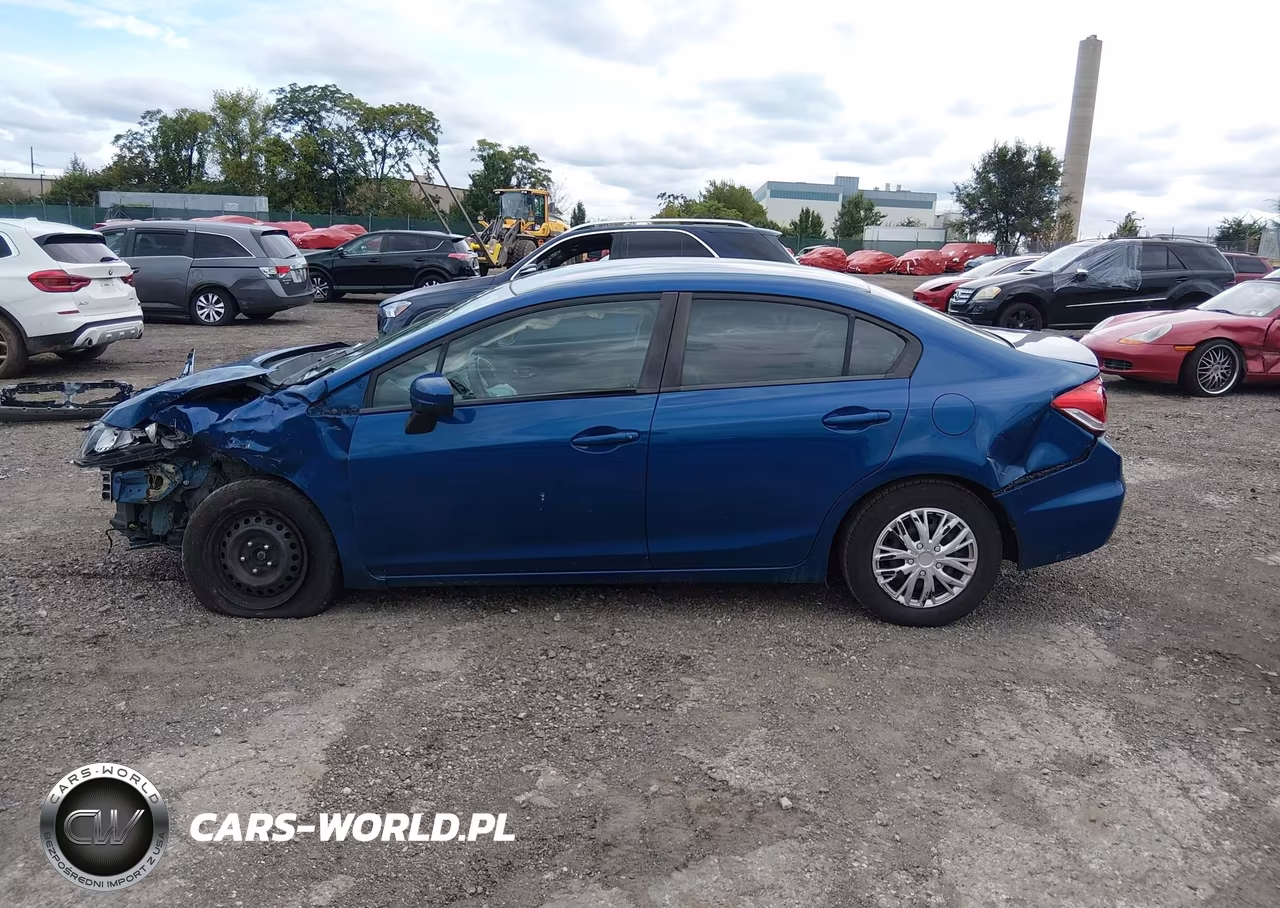 2014 Honda Civic Lx VIN:2HGFB2F58EH512516 - 15