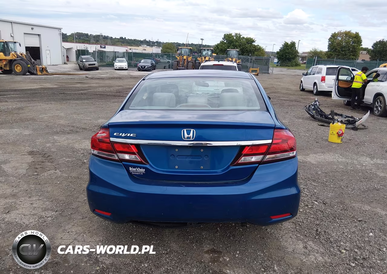 2014 Honda Civic Lx VIN:2HGFB2F58EH512516 - 17