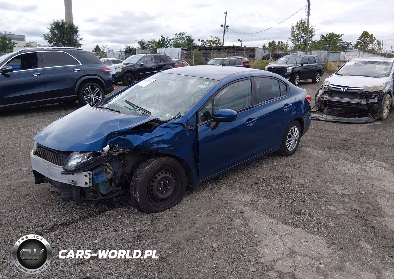 2014 Honda Civic Lx VIN:2HGFB2F58EH512516 - 2