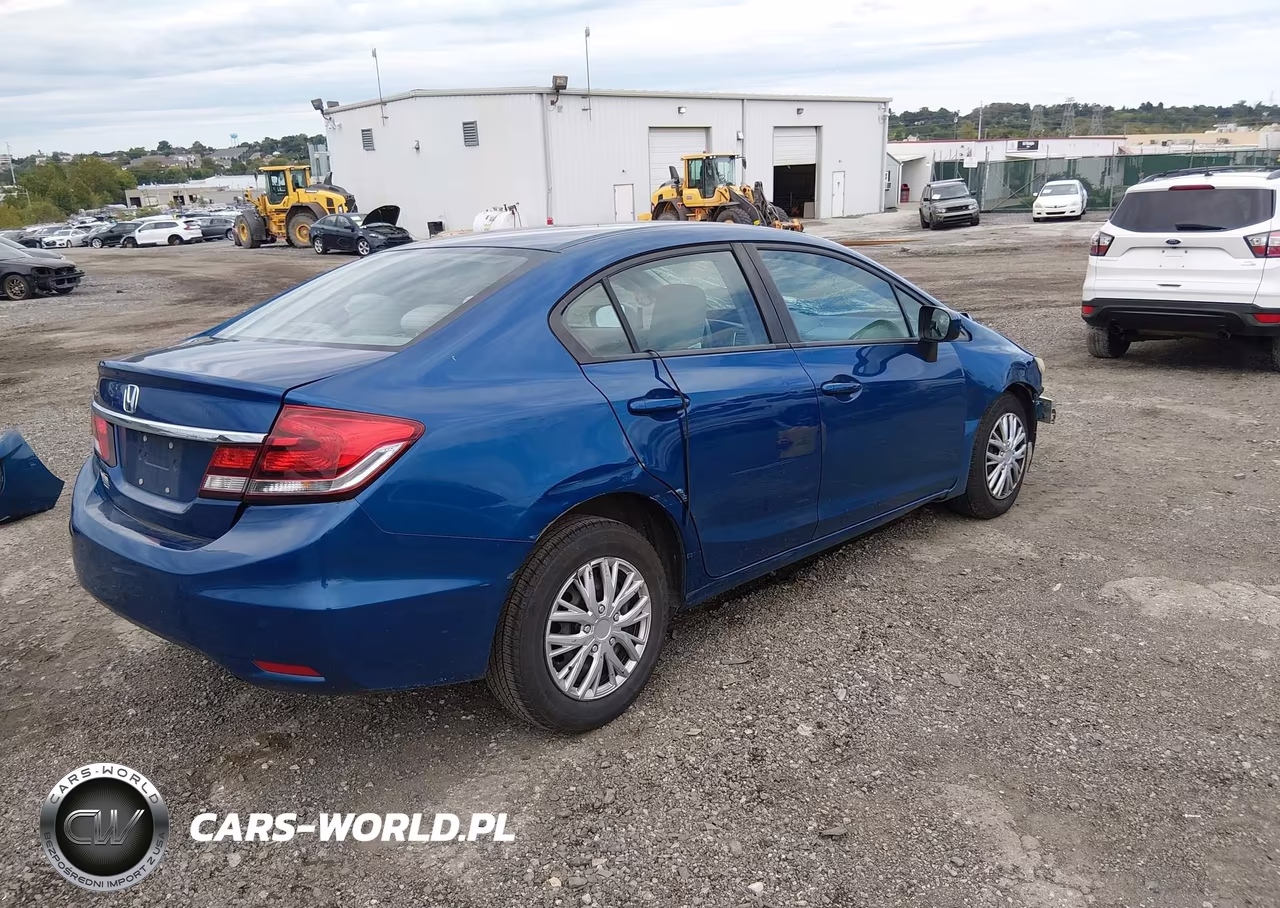 2014 Honda Civic Lx VIN:2HGFB2F58EH512516 - 4
