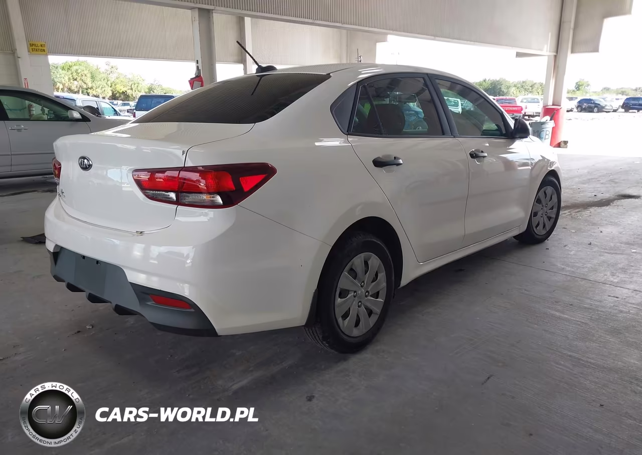 2018 Kia Rio Lx VIN:3KPA24AB8JE054483 - 4