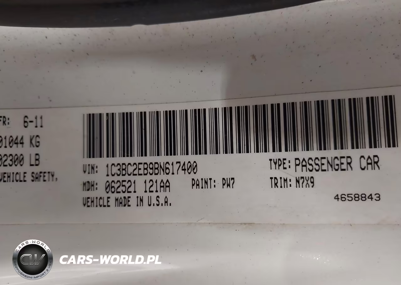 2011 Chrysler 200 Touring VIN:1C3BC2EB9BN617400 - 9