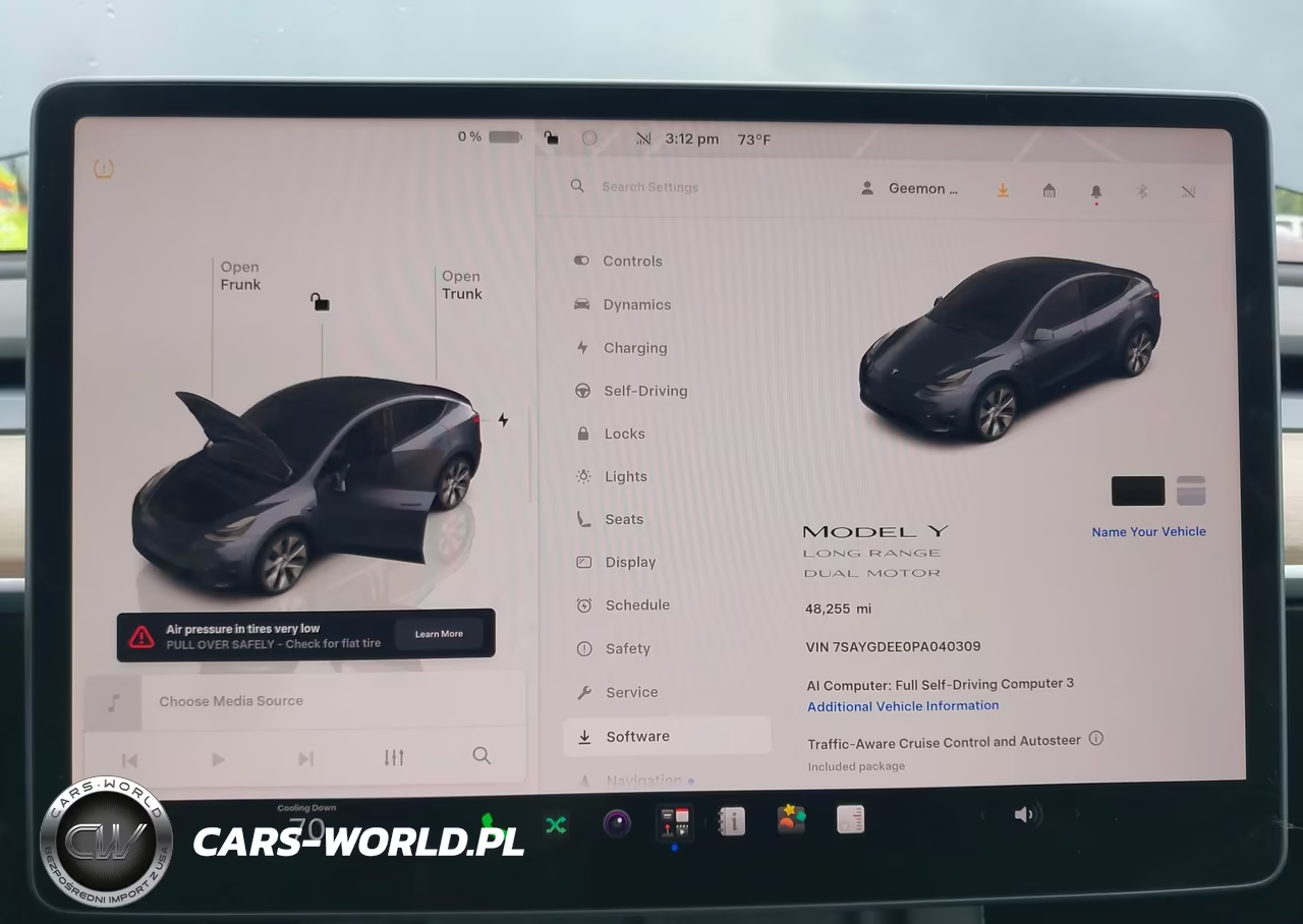 2023 Tesla Model Y Awd-Long Range Dual Motor All-Wheel Drive VIN:7SAYGDEE0PA040309 - 7