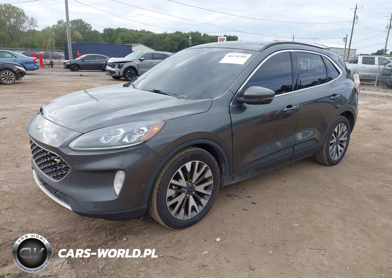 2020 Ford Escape Titanium Hybrid VIN:1FMCU0DZ2LUA49025 - 2
