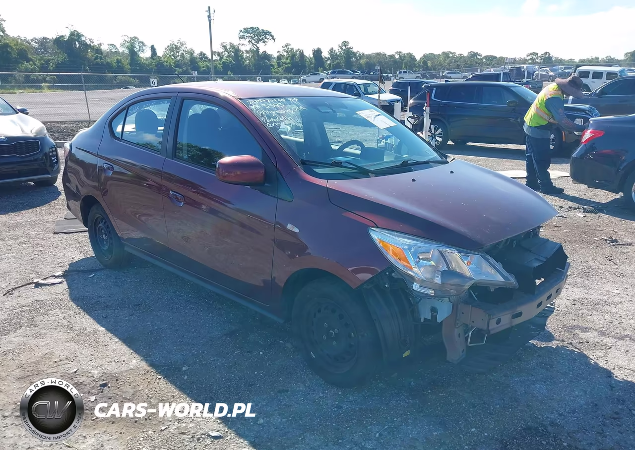 2022 Mitsubishi Mirage G4 Es VIN:ML32FUFJ5NHF06016 - 1