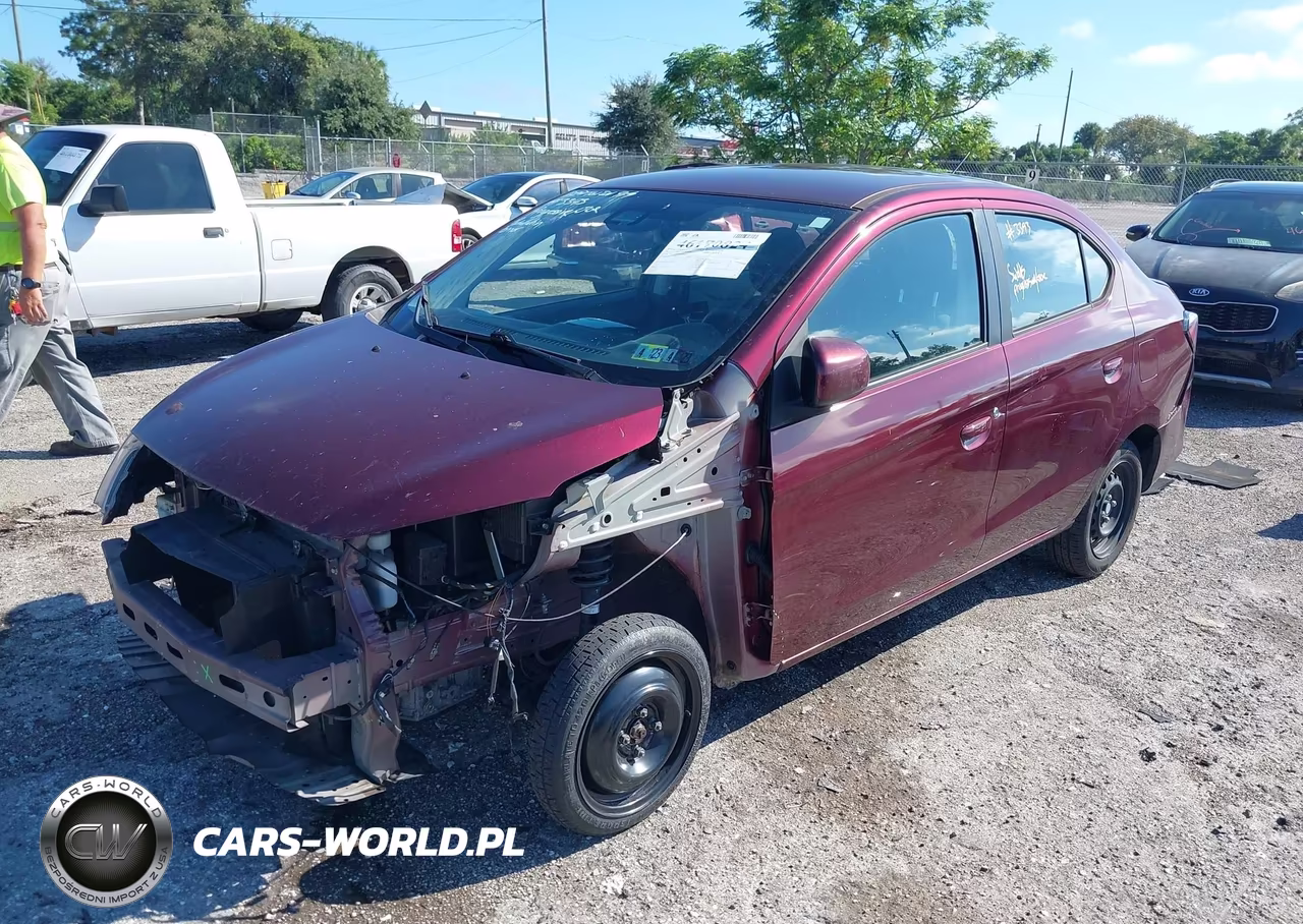 2022 Mitsubishi Mirage G4 Es VIN:ML32FUFJ5NHF06016 - 2