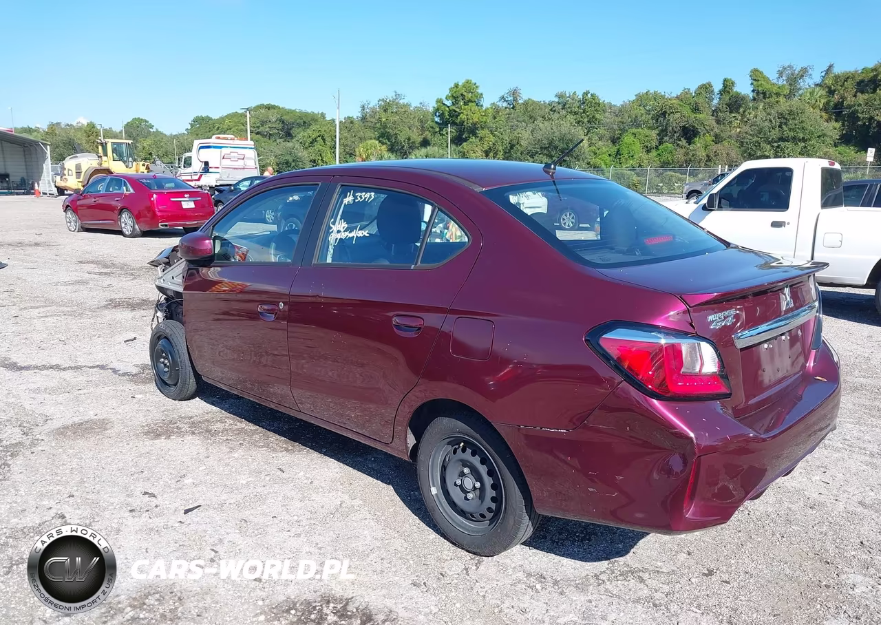 2022 Mitsubishi Mirage G4 Es VIN:ML32FUFJ5NHF06016 - 3