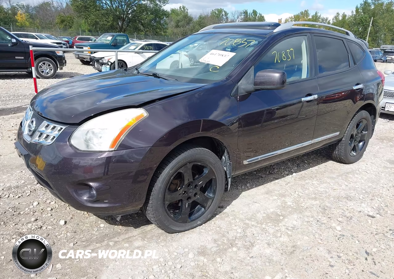 2011 Nissan Rogue Sv VIN:JN8AS5MT3BW175492 - 2