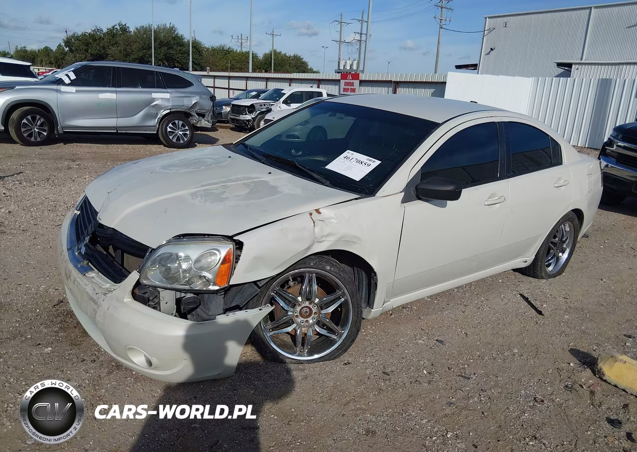 2008 Mitsubishi Galant Es VIN:4A3AB56F58E020358 - 2