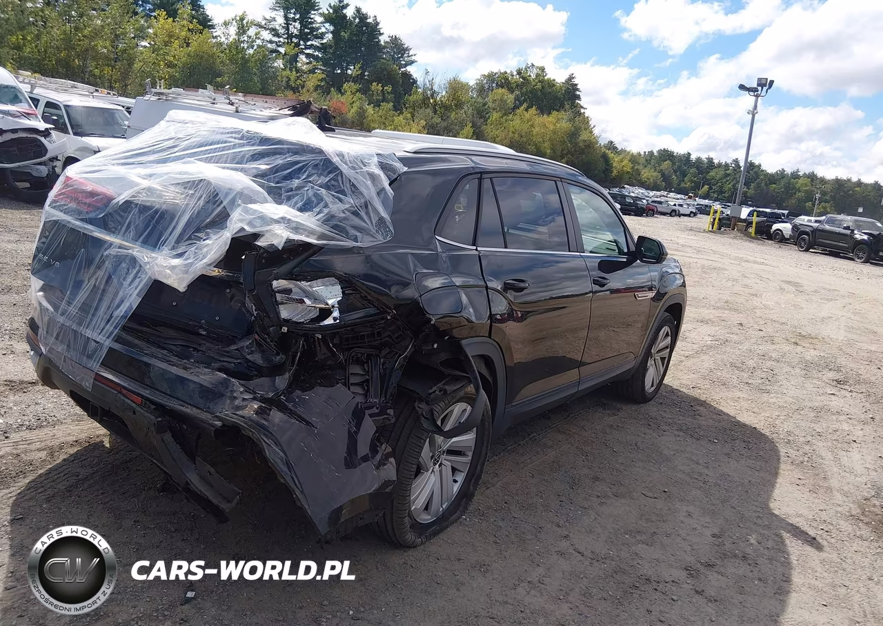 2020 Volkswagen Atlas Cross Sport 3.6L V6 Se W-Technology-3.6L V6 Se W-Technology R-Line VIN:1V26E2CA2LC227770 - 4