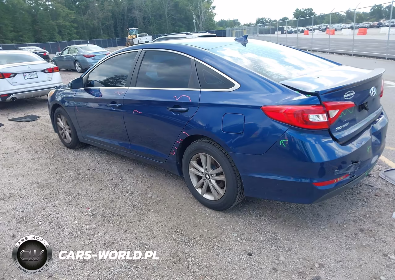 2016 Hyundai Sonata Se VIN:5NPE24AF1GH277909 - 3