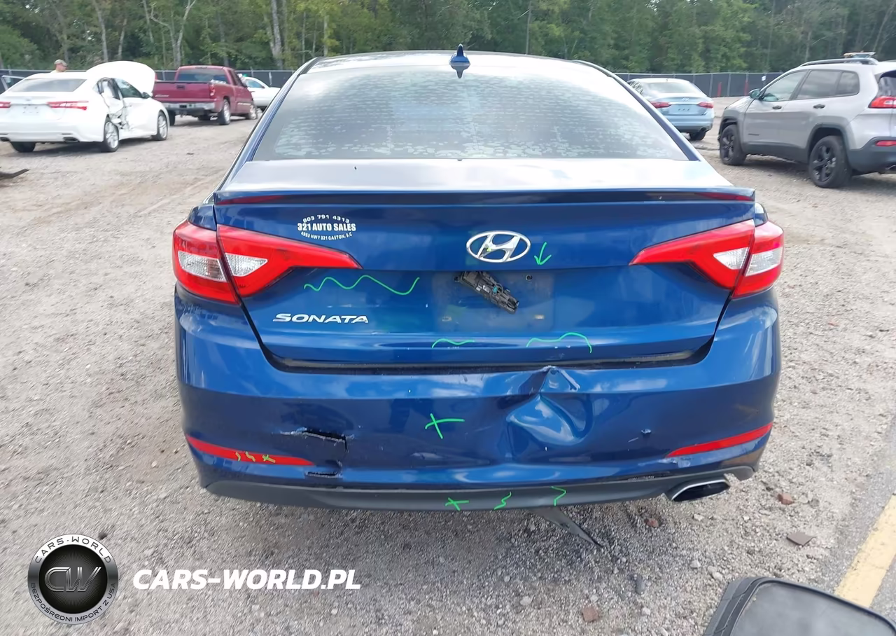 2016 Hyundai Sonata Se VIN:5NPE24AF1GH277909 - 6