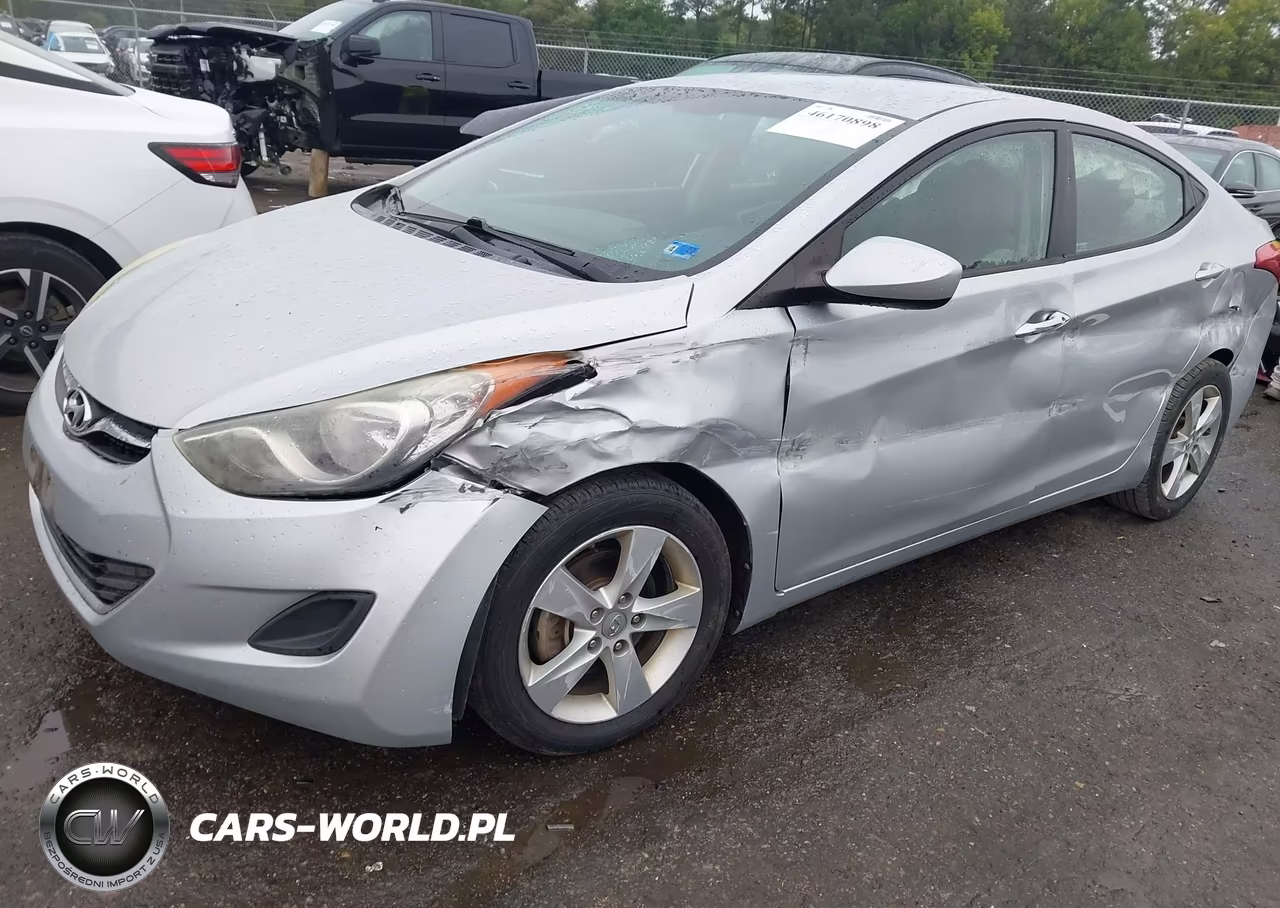 2013 Hyundai Elantra Gls VIN:5NPDH4AE8DH316993 - 6