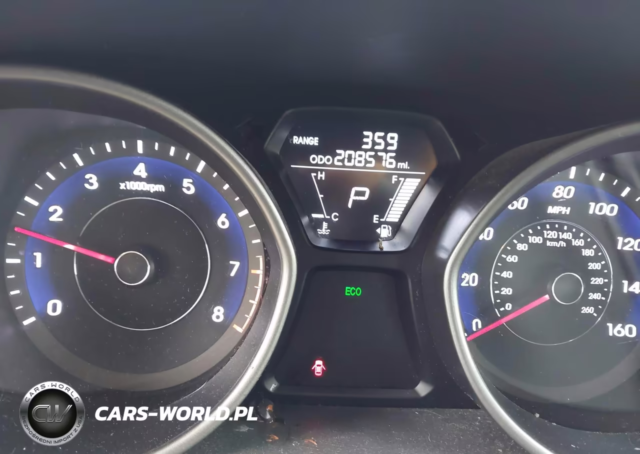 2013 Hyundai Elantra Gls VIN:5NPDH4AE8DH316993 - 7