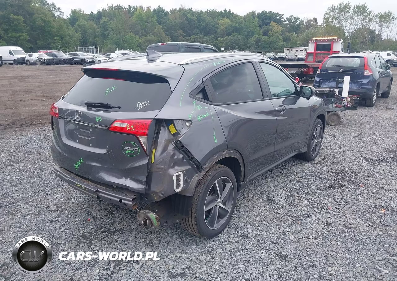 2021 Honda Hr-V Awd Ex VIN:3CZRU6H5XMM706341 - 17