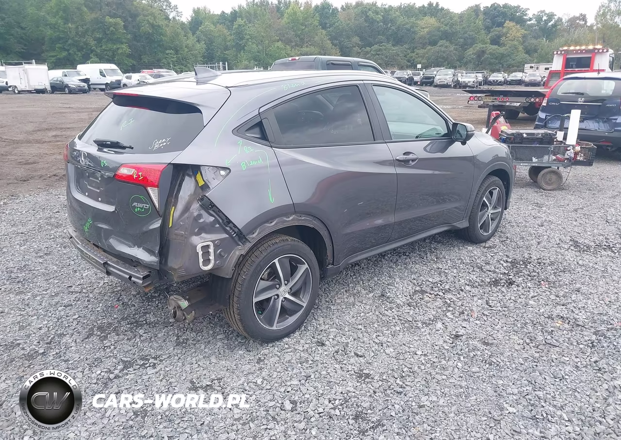 2021 Honda Hr-V Awd Ex VIN:3CZRU6H5XMM706341 - 4