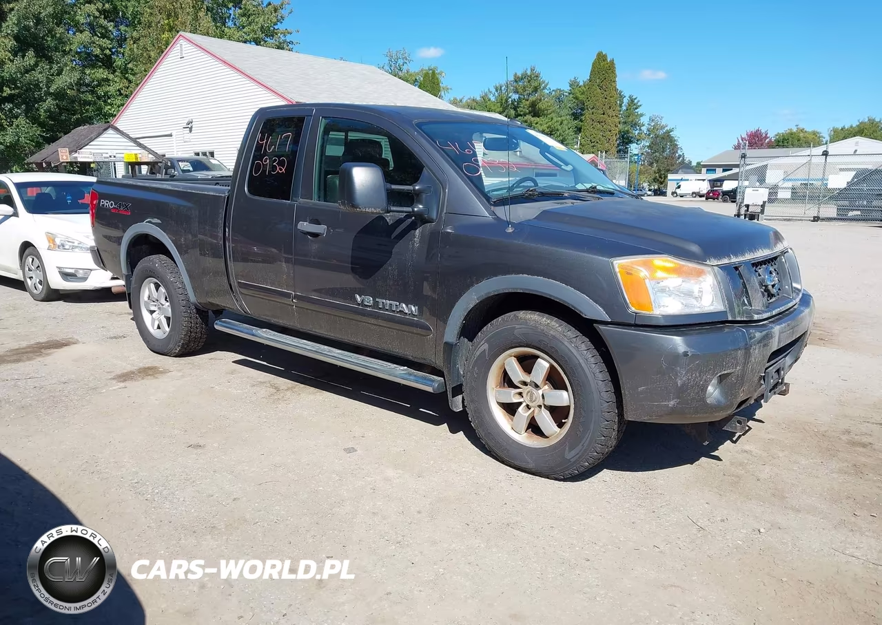 2010 Nissan Titan Pro-4X VIN:1N6AA0CC4AN310418 - 1