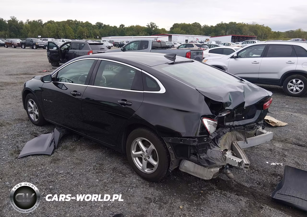 2017 Chevrolet Malibu Ls VIN:1G1ZB5ST8HF255602 - 3