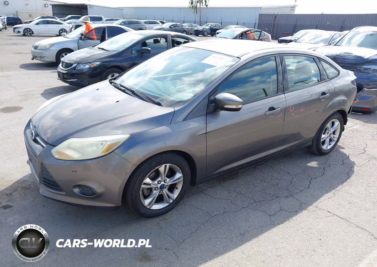 2014 Ford Focus Se VIN:1FADP3F21EL300178 - 2