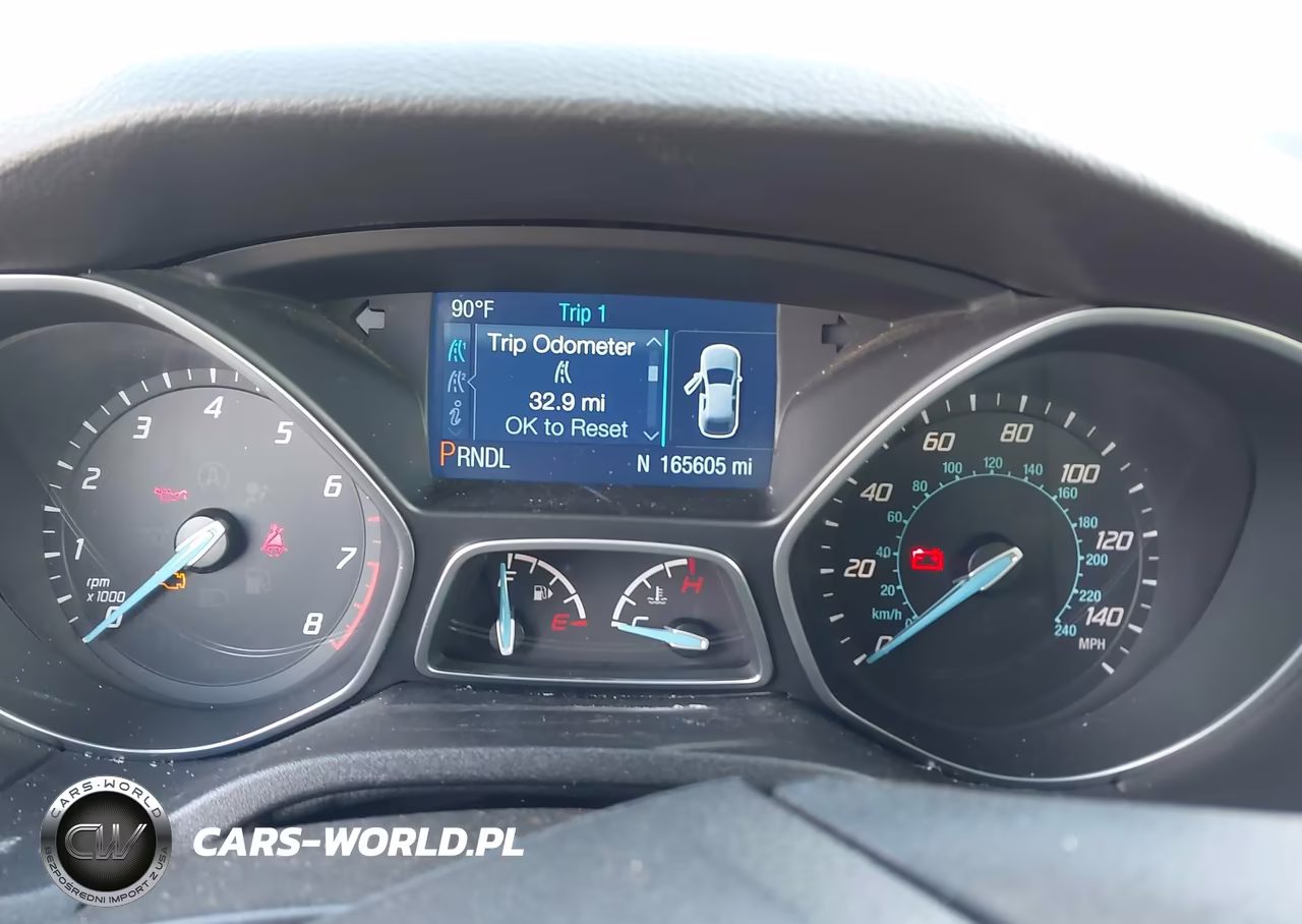 2014 Ford Focus Se VIN:1FADP3F21EL300178 - 7