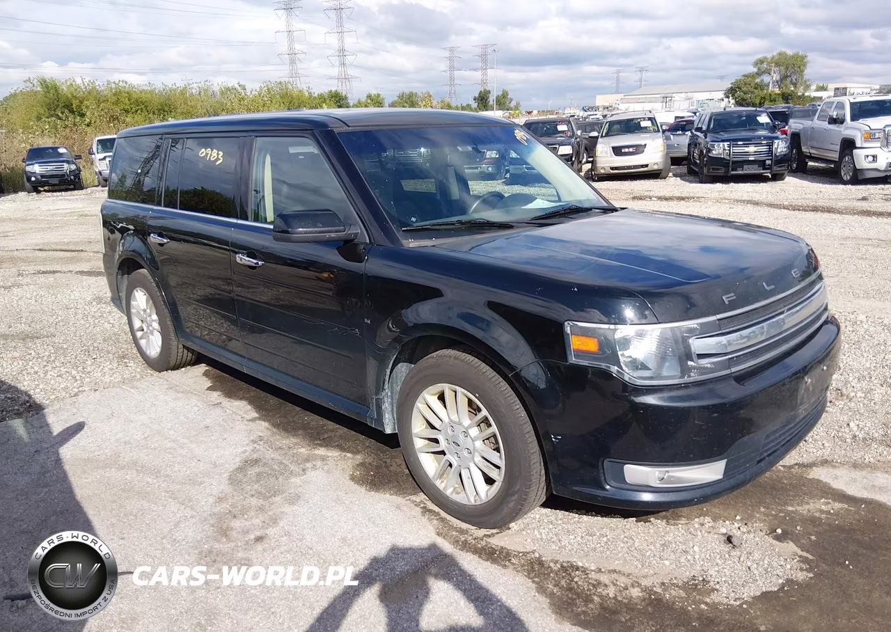 2018 Ford Flex Sel VIN:2FMHK6C81JBA07018 - 1