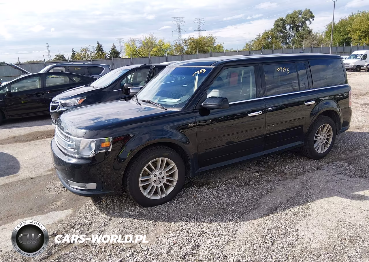 2018 Ford Flex Sel VIN:2FMHK6C81JBA07018 - 2