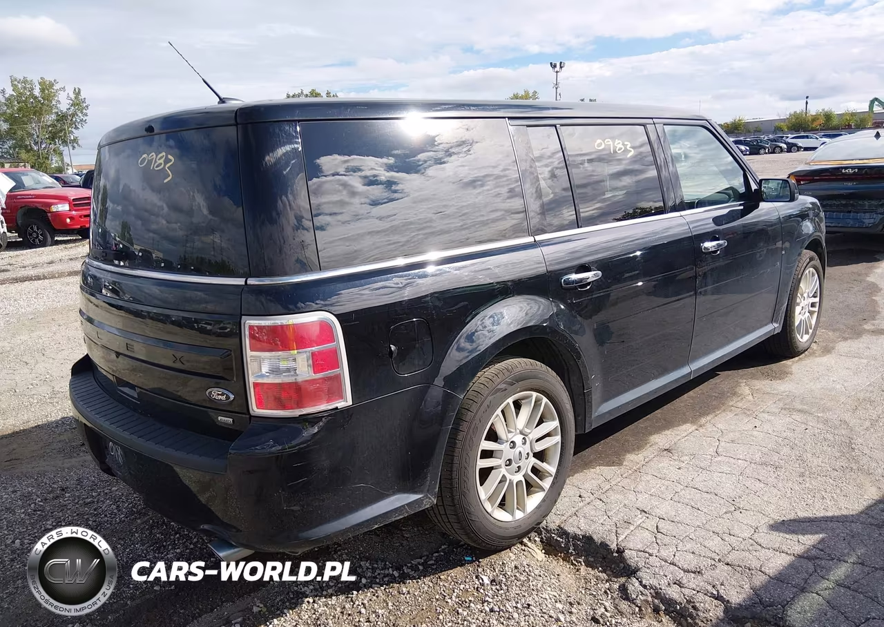 2018 Ford Flex Sel VIN:2FMHK6C81JBA07018 - 4