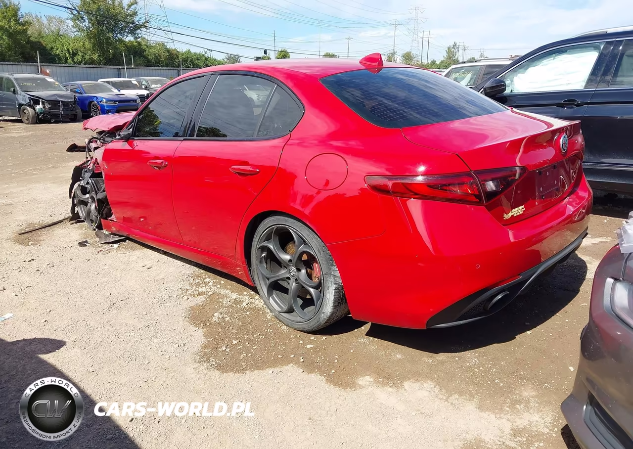 2019 Alfa Romeo Giulia Sport Rwd VIN:ZARFAMAN9K7608995 - 3