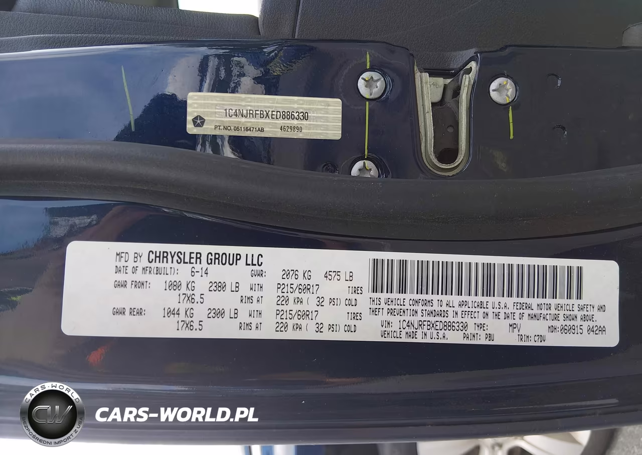 2014 Jeep Patriot Latitude VIN:1C4NJRFBXED886330 - 9