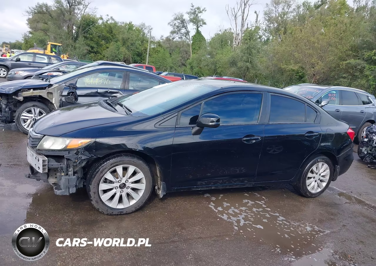 2012 Honda Civic Lx VIN:19XFB2F51CE047150 - 15