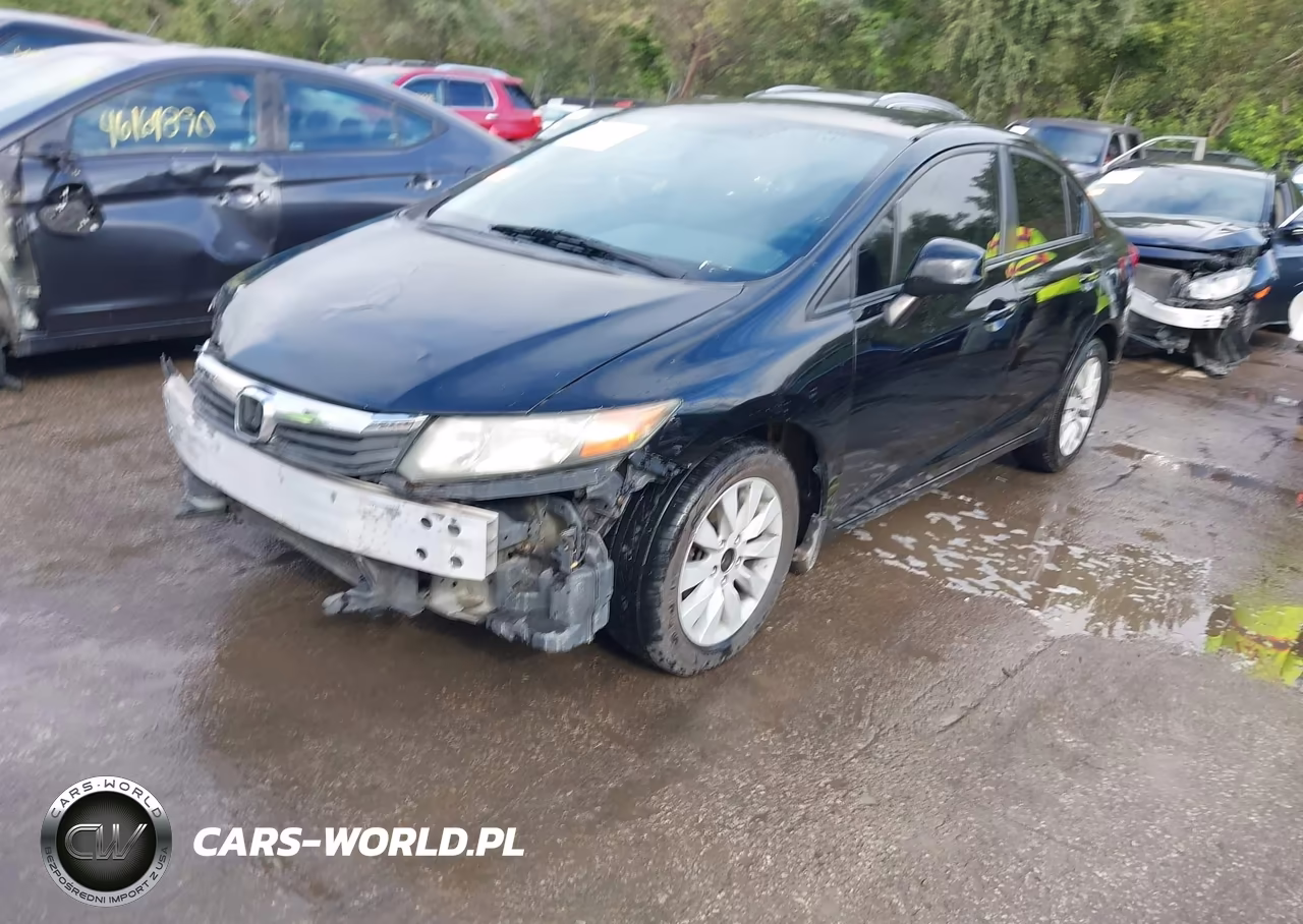 2012 Honda Civic Lx VIN:19XFB2F51CE047150 - 2