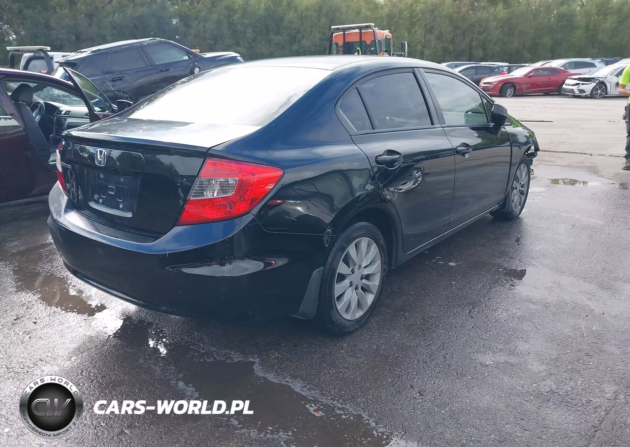 2012 Honda Civic Lx VIN:19XFB2F51CE047150 - 4