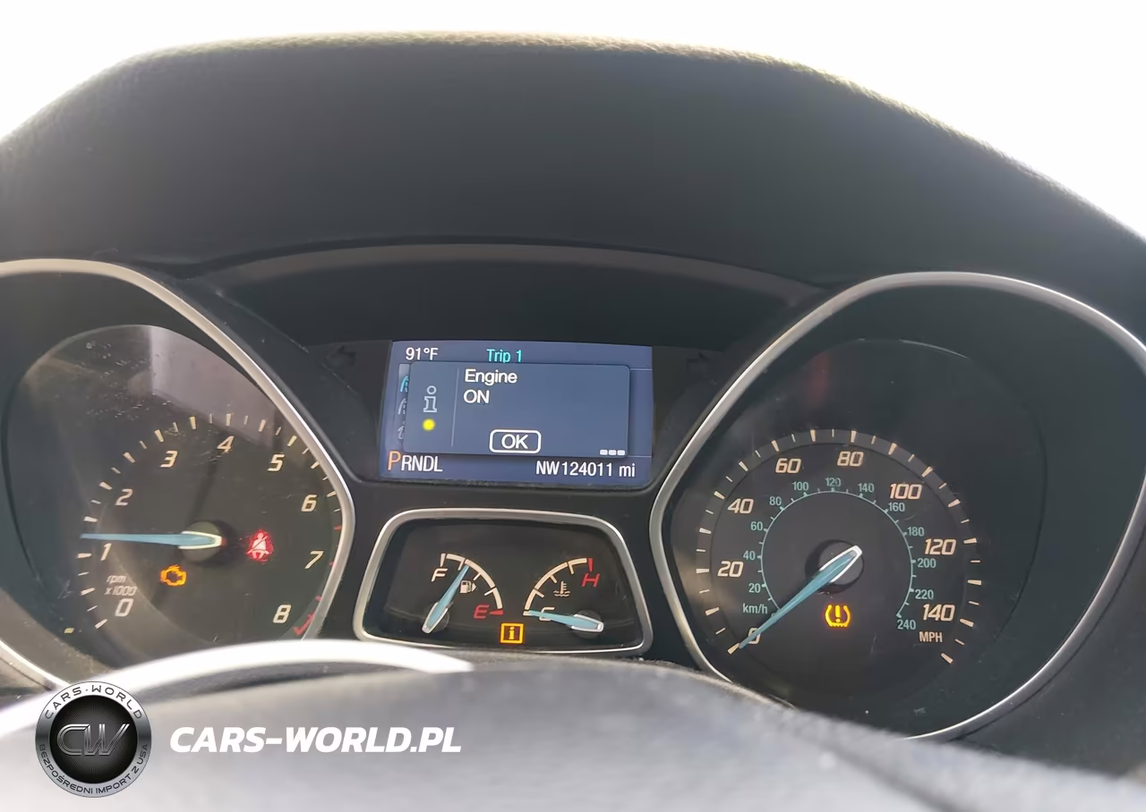 2014 Ford Focus Se VIN:1FADP3F21EL288033 - 7