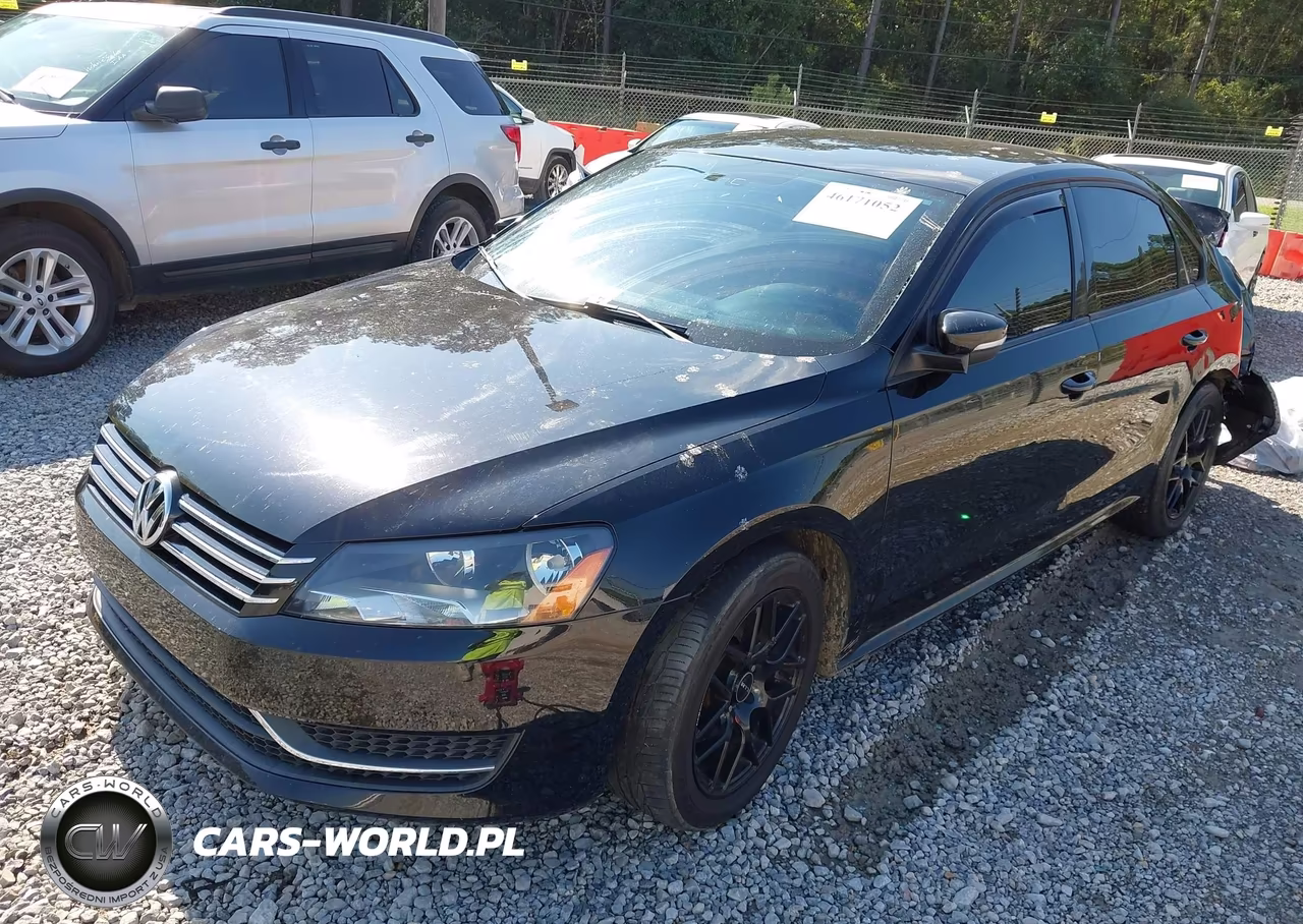 2013 Volkswagen Passat 2.5L S VIN:1VWAH7A31DC095507 - 2
