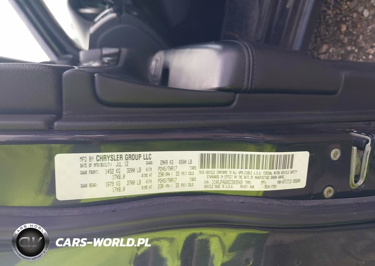 2013 Jeep Grand Cherokee Laredo VIN:1C4RJFAG0DC503549 - 9